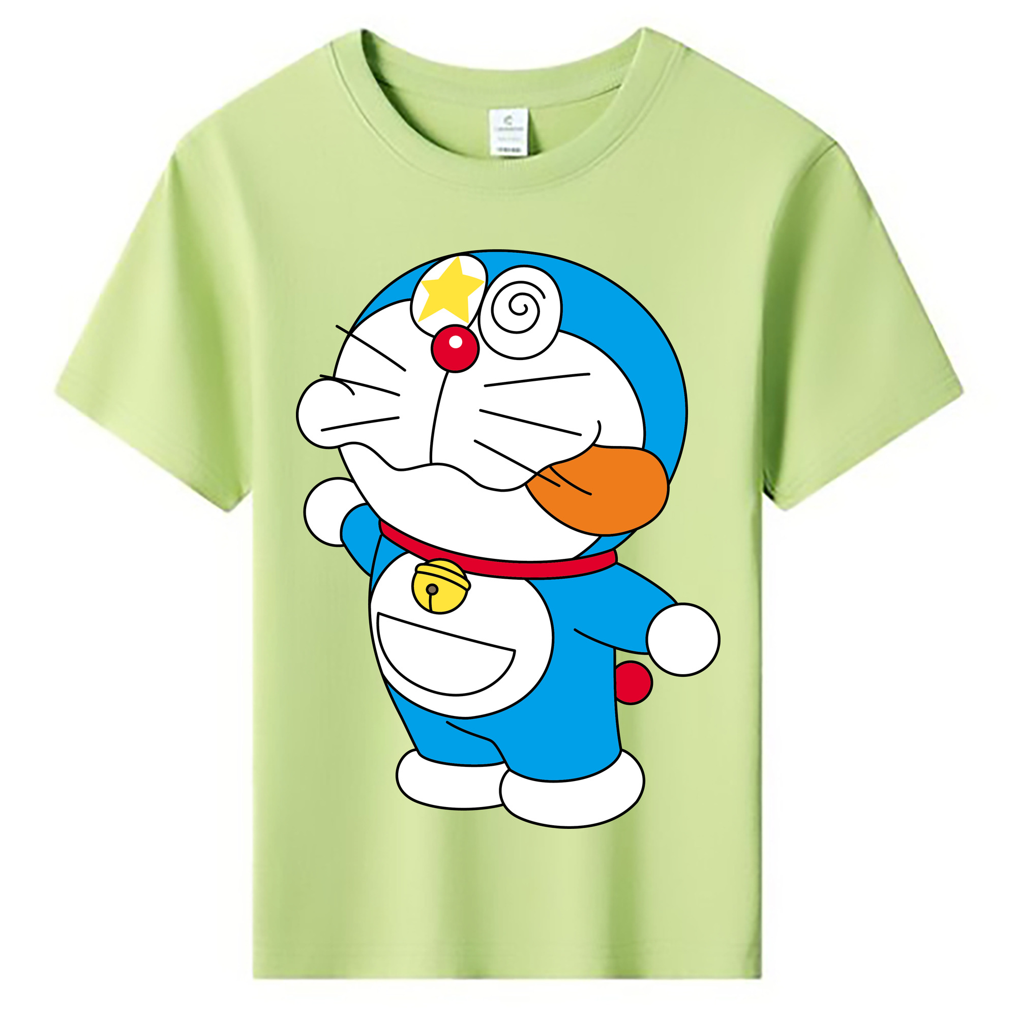 （画像用） ドラえもん Doraemon 綿100％キッズTシャツ（フロントプリント）